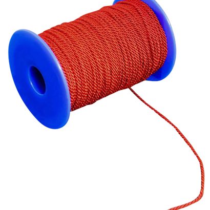 Cordon de viscose sur rouleau, 2 mm x 100 m null