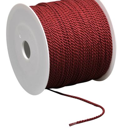 Cordon de viscose sur rouleau, 2 mm x 100 m null
