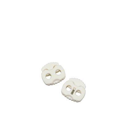 Cordon écluse, 2 trous, blanc 