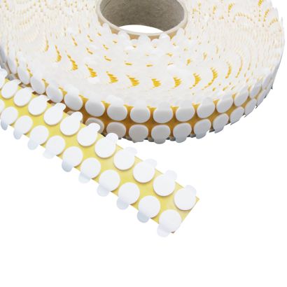Pastilles adhésives en mousse double face, 2 mm d'épaisseur, adhérence forte/forte 