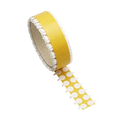 Pastilles adhésives double face en papier intissé, adhérence forte/forte 15 mm | 1.000 STK