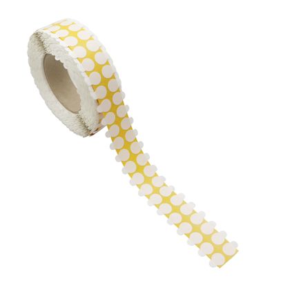 Pastilles adhésives double face en PET, adhérence forte/forte 15 mm | 5.000 STK