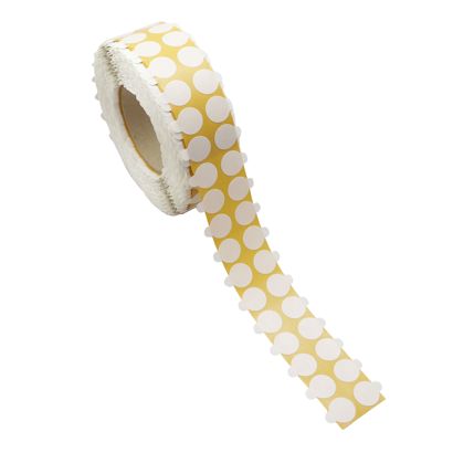 Pastilles adhésives double face en PET, adhérence forte/forte 20 mm | 5.000 STK