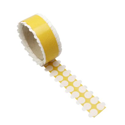Pastilles adhésives double face en PET, adhérence forte/forte 25 mm | 1.000 STK