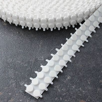 Pastilles adhésives en mousse double face, 2 mm d'épaisseur, adhérence forte/forte 10 mm | 2.500 STK
