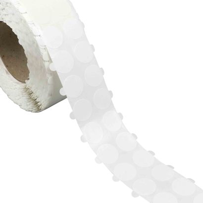 Pastilles adhésives double face en PET, adhérence forte/faible 30 mm | 5.000 STK