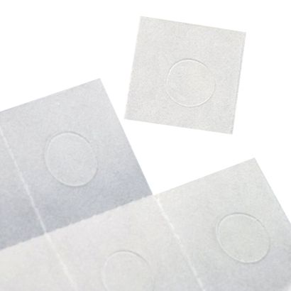 Pastilles auto-adhésives sur feuille null