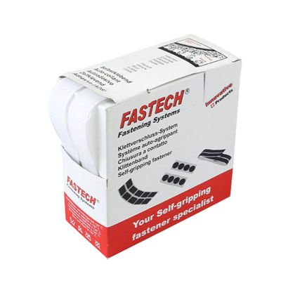 FASTECH Bande auto-agrippante en boîte distributrice, auto-adhésif 