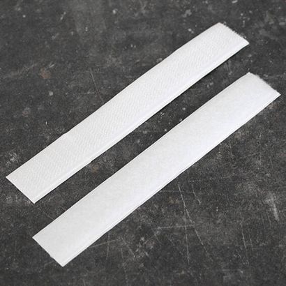 Découpes de bande auto-agrippante, adhésif, crochet et boucle (par paire) null | 20 x 150 mm