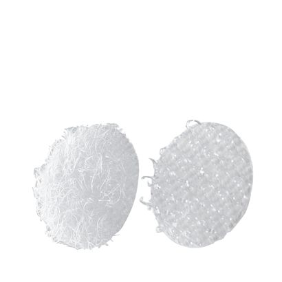 Pastilles auto-agrippantes sur feuille, set de boucle et crochet 10 mm | null | 216 STK | Set - boucle et crochet