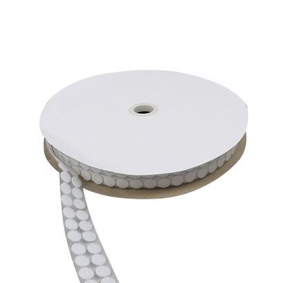 Pastilles auto-agrippantes en rouleau, 13 mm | null | boucle (femelle)