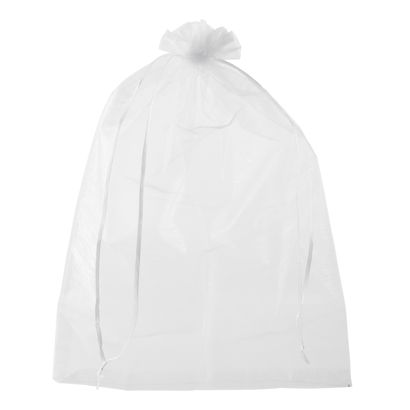 Sachets en organza avec fermeture à bande de satin null | 300 x 400 mm