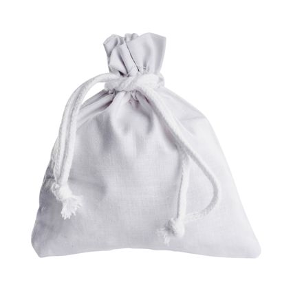 Sachet coton 100 x 130 mm  | blanc 