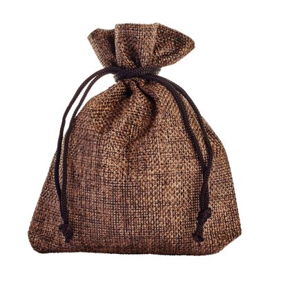 Petit sac en toile de jute null | 120 x 150 mm