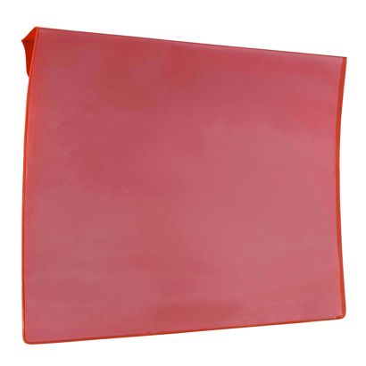 Pochettes d'identification pour rehausse-palette en bois, avec pli de serrage null | A4