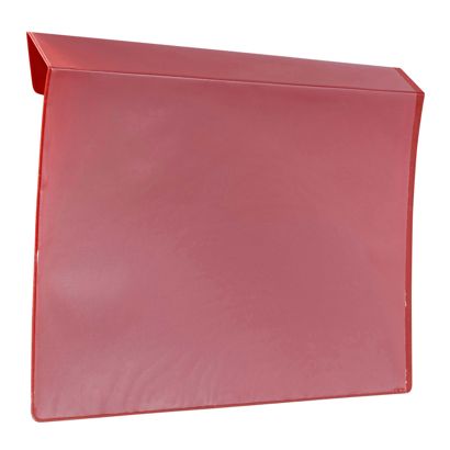 Pochettes d'identification pour rehausse-palette en bois, avec pli de serrage null | A5