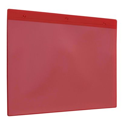 Pochettes d'identification avec trous de suspension null | A5 148 x 210 mm | null