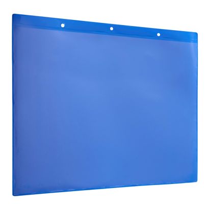Pochettes d'identification avec trous de suspension null | A4 210 x 297 mm | null