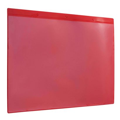 Pochettes d'identification avec trous de suspension null | A4 210 x 297 mm | null
