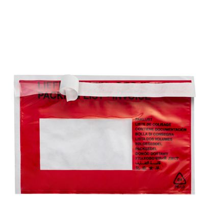 Pochettes pour bordereaux de livraison, impression « Bordereau de livraison/facture », film PP A6