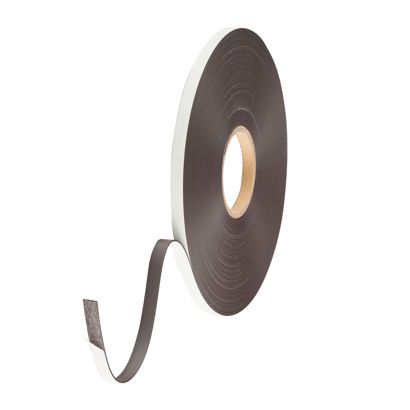 Bande magnétique avec contre-pièce, adhésive 12,7 mm | A - Colle standard