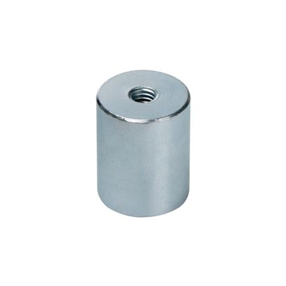 Aimants grappin cylindrique AlNiCo avec filetage intérieur 