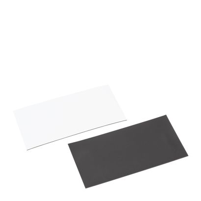 Étiquette magnétique effaçable 50 x 100 mm