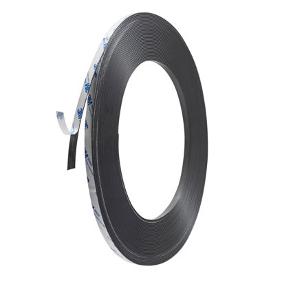 Bande magnétique adhésive, forte 10 mm | 30 m | 1,5 mm