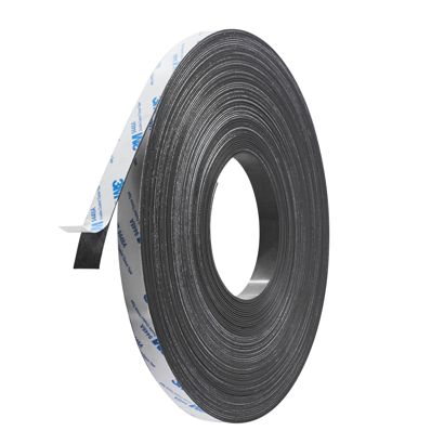 Bande magnétique adhésive, forte 15 mm | 30 m | 1 mm