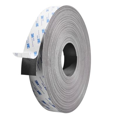 Bande magnétique adhésive, forte 40 mm | 30 m | 1 mm