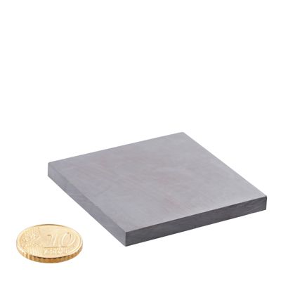 Aimants carrés en ferrite, Y35 50 x 50 mm | 5 mm