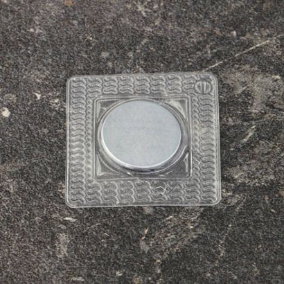 Aimants néodymes en forme de disque, pouvant être cousu, carré, 18 mm x 2 mm, N35 