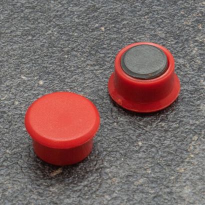 Aimant de bureau, rond 13 mm | null