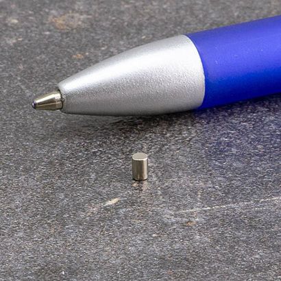 Aimants cylindriques en néodyme, nickelés 2 mm | 3 mm