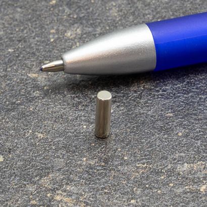 Aimants cylindriques en néodyme, nickelés 3 mm | 10 mm