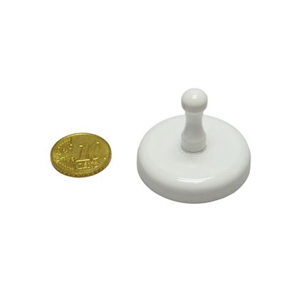 Punaises magnétiques, blanches 36 mm