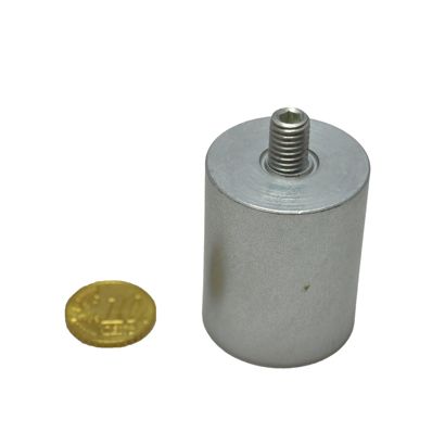 Aimants grappin cylindrique en néodyme avec filetage 32 mm