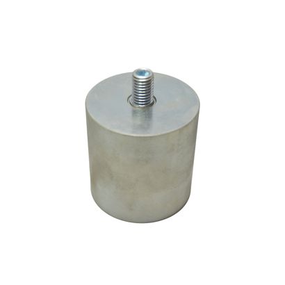 Aimants grappin cylindrique en néodyme avec filetage 63 mm