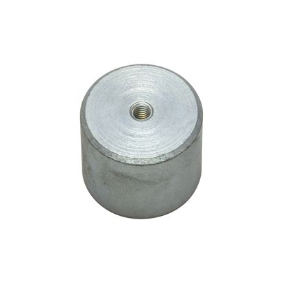 Aimants grappin cylindrique AlNiCo avec filetage intérieur 35 mm | null