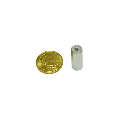Aimants grappin cylindrique AlNiCo avec filetage intérieur 8 mm | null