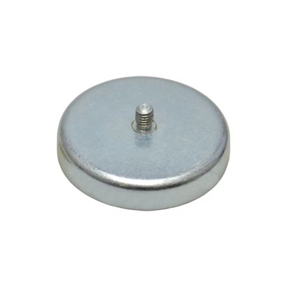 Aimants en pot en ferrite avec filetage 57 mm | M6