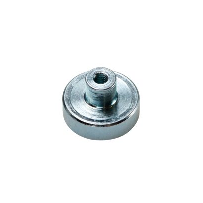 Aimant en pot avec douille taraudée, néodyme 16 mm | null