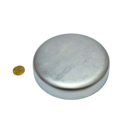 Aimants en pot en ferrite à coller 125 mm