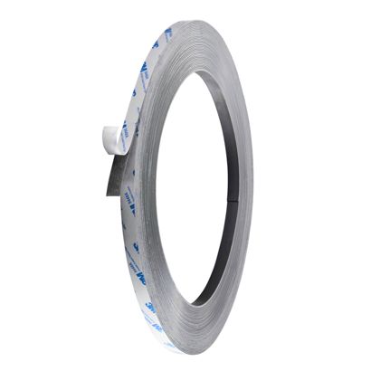Bande magnétique adhésive, forte 12,7 mm | 30 m | 1 mm