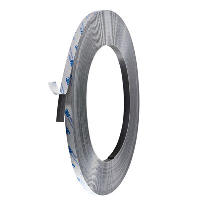 Bande magnétique adhésive, forte 12,7 mm | 30 m | 1,5 mm