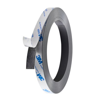 Bande magnétique adhésive, forte 12,7 mm | 5 m | 1 mm