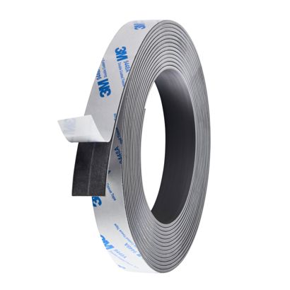 Bande magnétique adhésive, forte 20 mm | 5 m | 2 mm