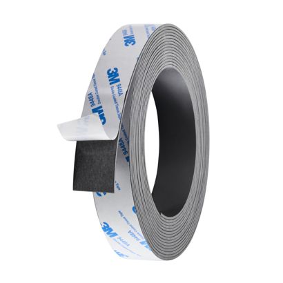 Bande magnétique adhésive, forte 25 mm | 5 m | 1,5 mm