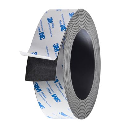 Bande magnétique adhésive, forte 40 mm | 5 m | 1,5 mm