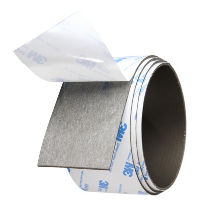 Bande magnétique néodyme, adhésive, extra forte 50 mm | 480 g/cm² | 1 m | 1,5 mm